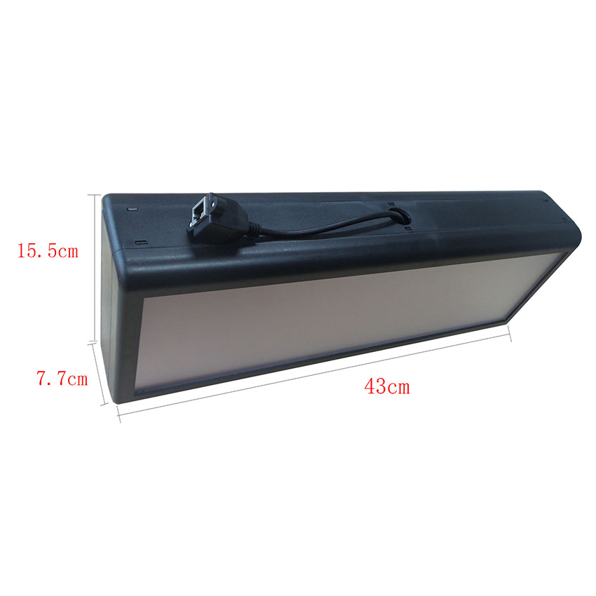 4-дюймовые 6-разрядные двухсторонние светодиодные локальные часы PoE NTP, часы с классом защиты IP, размеры: 4