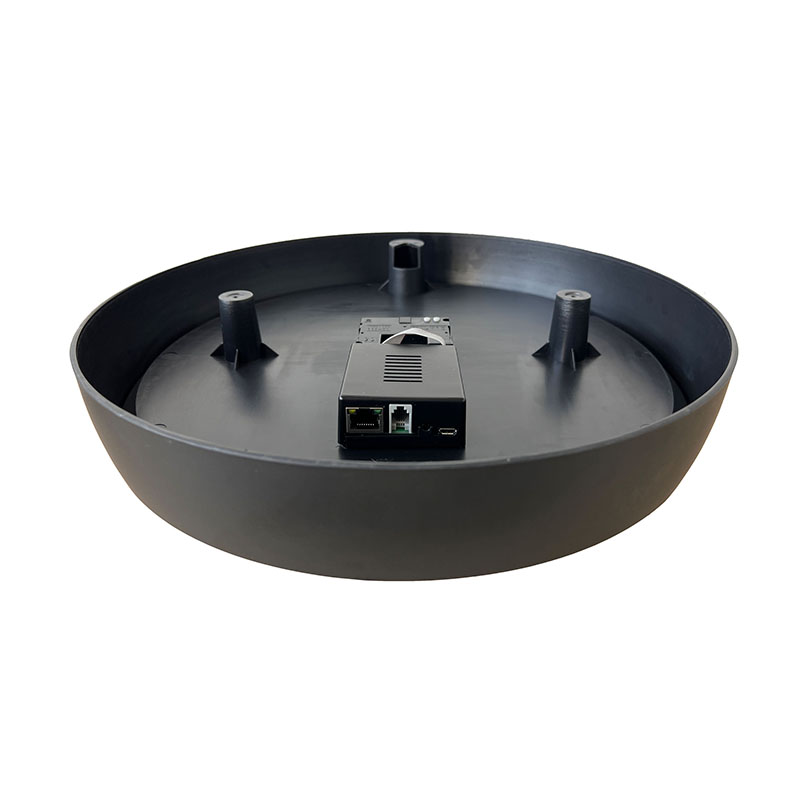 13,7-дюймовые черные круглые настенные аналоговые часы с поддержкой PoE, NTP и IP, настенные аналоговые часы NTP.