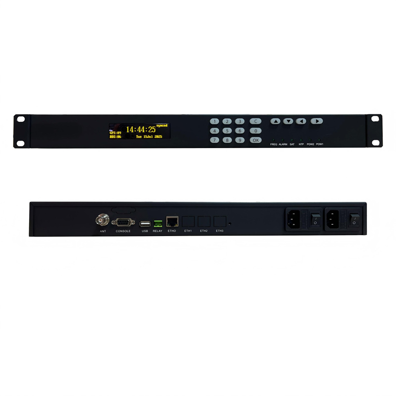 Высокоточный GPS-сервер BeiDou с протоколом сетевого времени (NTP) и одним портом LAN.