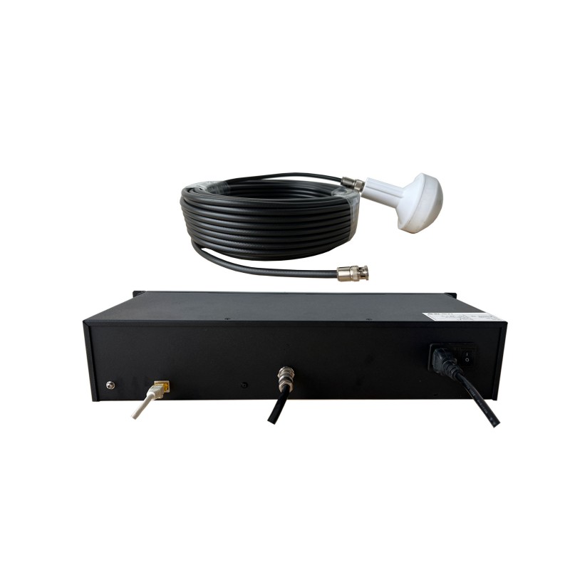 GPS network clock with 6-Digit Red LED Display