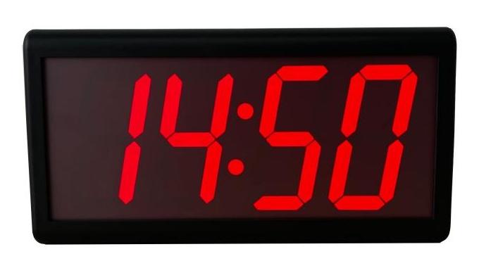 Network time PoE wall clock